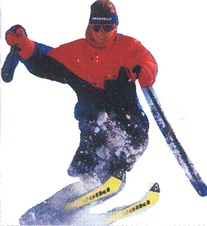 Skifahrer